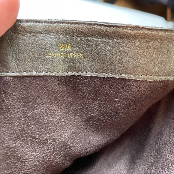 SE BOUTIQUE BY SAM EDELMAN Brown Leather Biker Buckle Boots - Picture 4 of 13